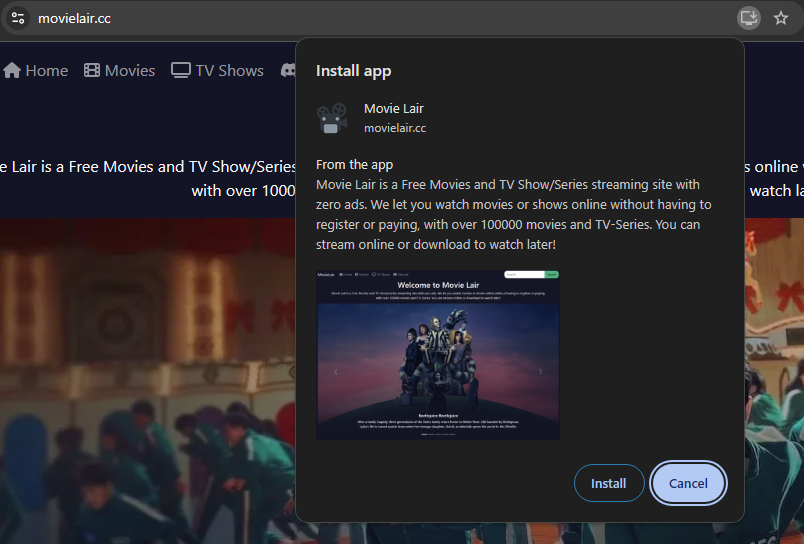 image 1 How to Install the Movie Lair App: Your Ultimate Guide to Free Streaming